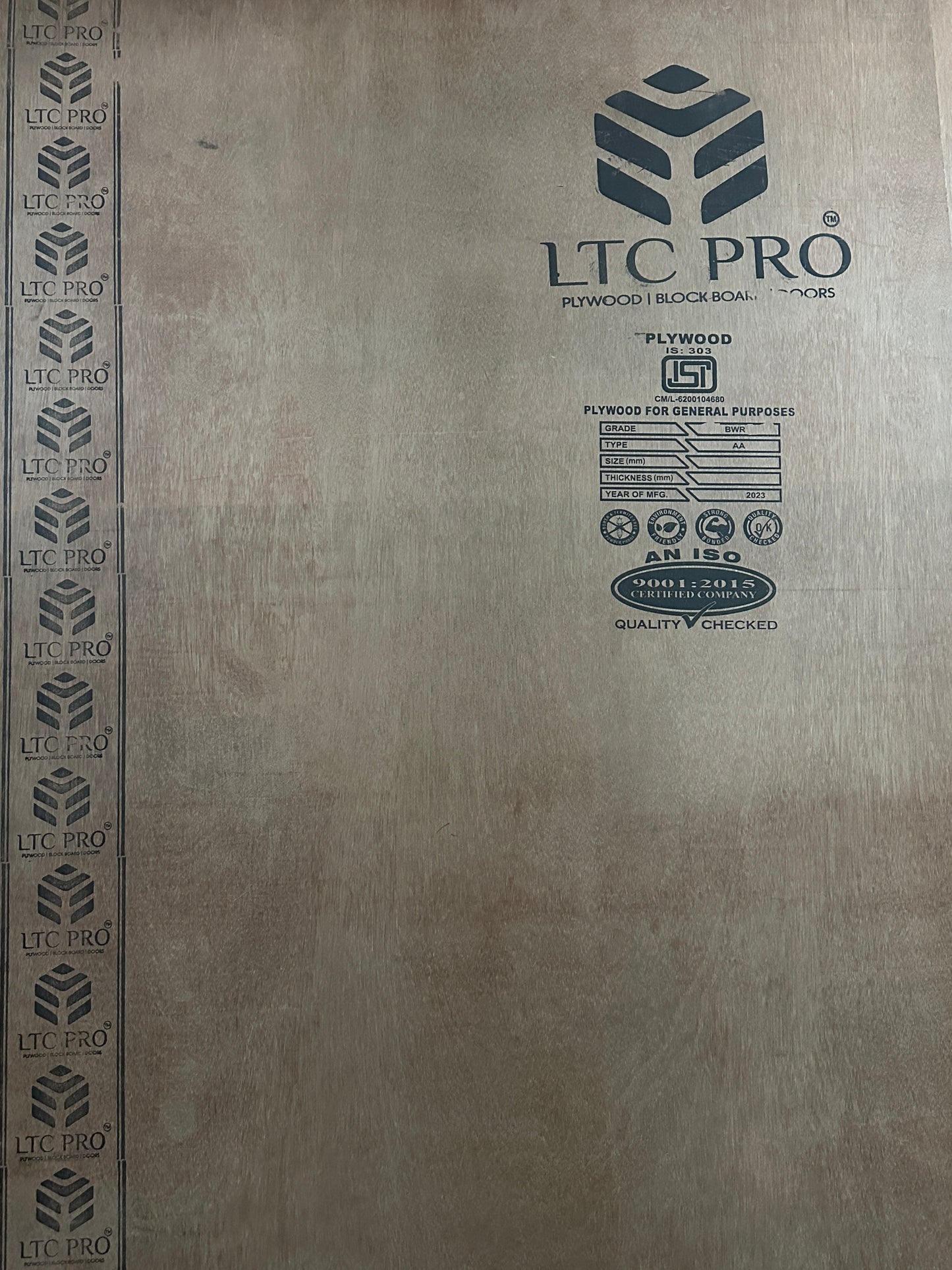12MM LTCPRO PLYWOOD BWR GRADE 8FT*4FT