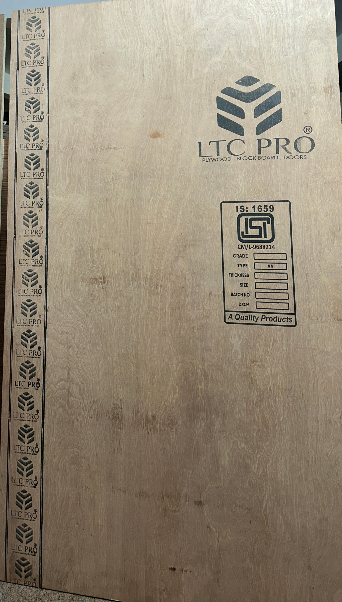 9MM LTCPRO PLYWOOD BWR GRADE 7FT*4FT